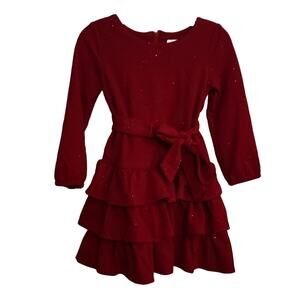 Rare Editions Red Sparkly Dress, 5